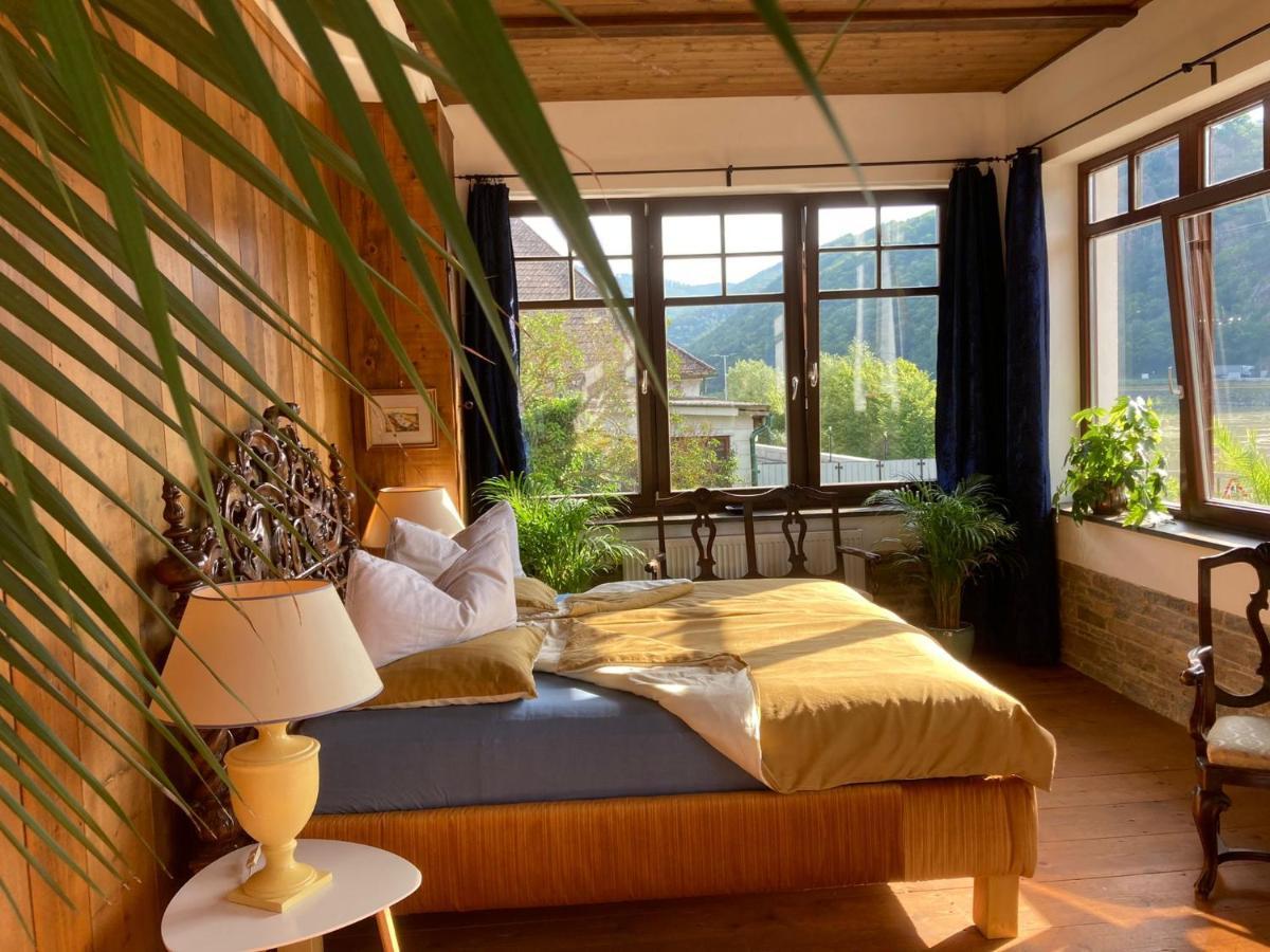 Goldene Wachau - Privatzimmer Aggsbach Exteriör bild